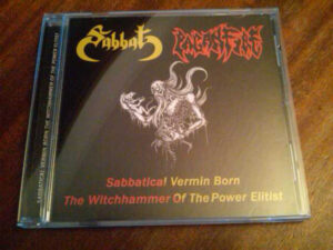 SABBAT / PAGANFIRE Sabbatical Vermin Born - The Witchhammer Of The Power Elitist
